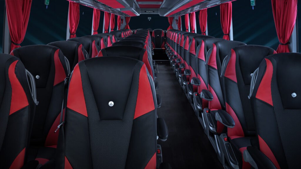 Mercedes Tourismo Bus Interior - Comfort and Design