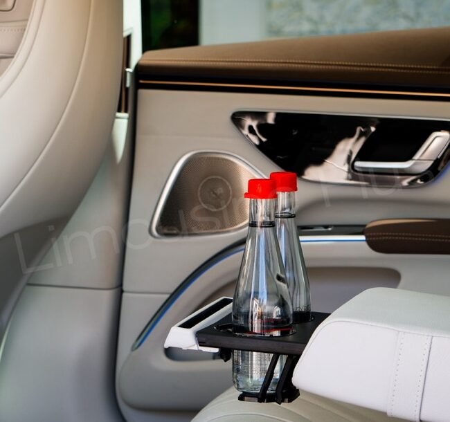 Mercedes EQS Electric Sedan Luxurious Interior - VIP Transfer