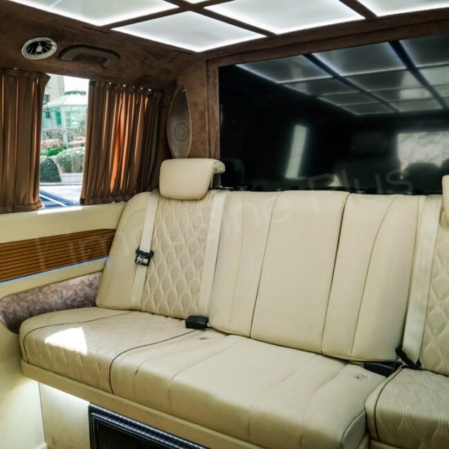 Mercedes Vito Minivan Luxurious Interior - Premium VIP Transfer Experience