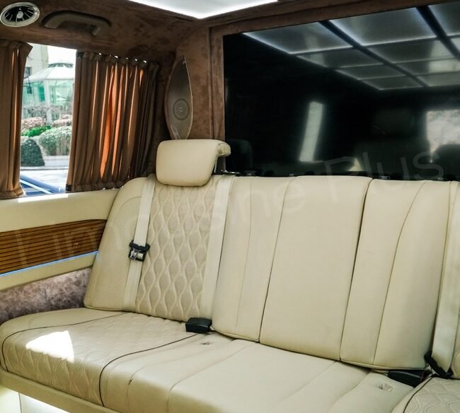 Mercedes Vito Minivan Luxurious Interior - Premium VIP Transfer Experience