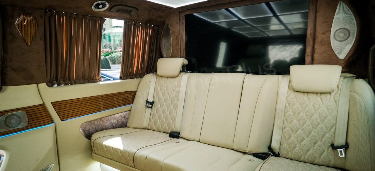 Mercedes Vito Minivan Luxurious Interior - Premium VIP Transfer Experience