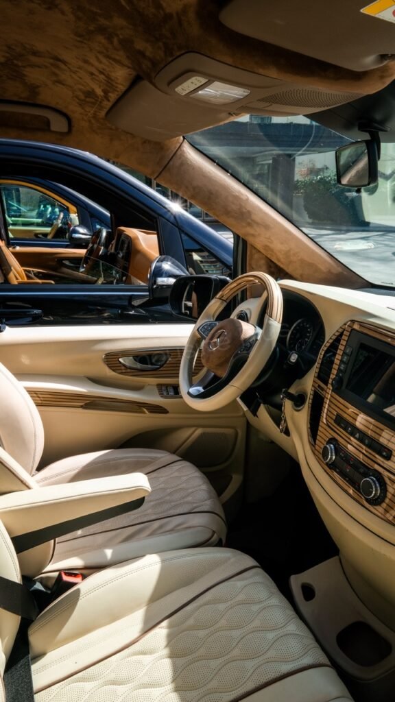 Luxury Mercedes Vito Minivan Driver's Seat