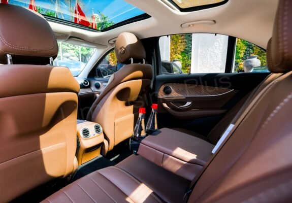 Luxury Mercedes E-Class Interior with Sunroof