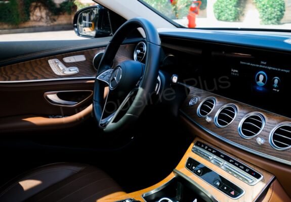 Luxury Mercedes E-Class Dashboard and Interior
