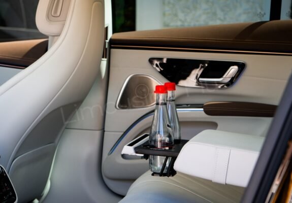 Mercedes EQS Electric Sedan Luxurious Interior - VIP Transfer