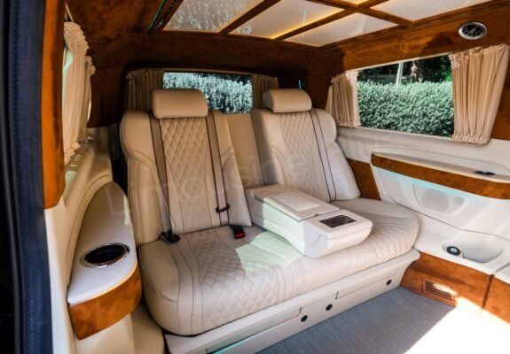 Mercedes Vito Minivan Luxurious Interior - VIP Transfer Experience
