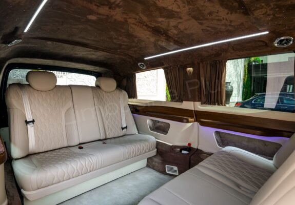 Mercedes Vito Minivan Luxurious Interior - Premium VIP Transfer Experience