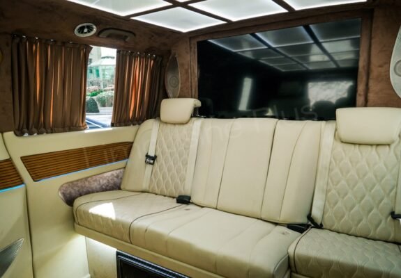 Mercedes Vito Minivan Luxurious Interior - Premium VIP Transfer Experience
