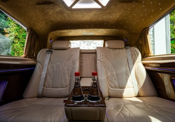 Mercedes Vito Minivan Luxurious Interior - Premium VIP Transfer Experience