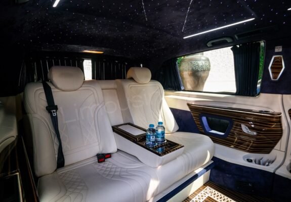 Mercedes Vito Minivan Luxurious Interior - Premium VIP Transfer Experience