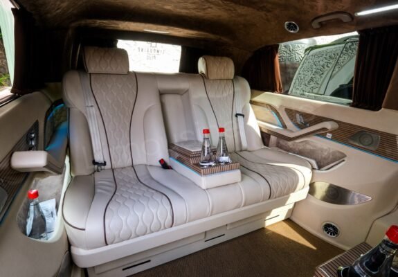 Mercedes Vito Minivan Luxurious Interior - Premium VIP Transfer Experience
